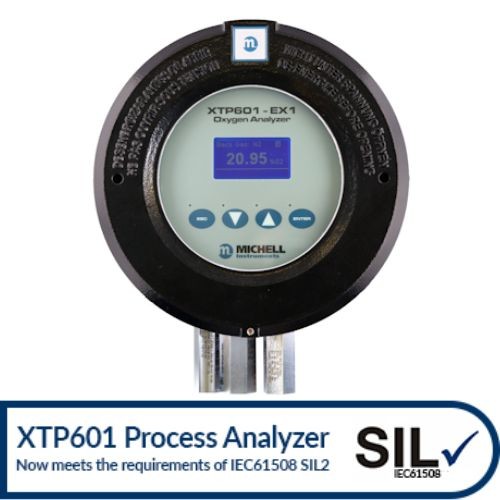 Produtos Michell Brasil XTP601 - Analisador de Oxigênio Termo Paramagnético - Michell Instruments